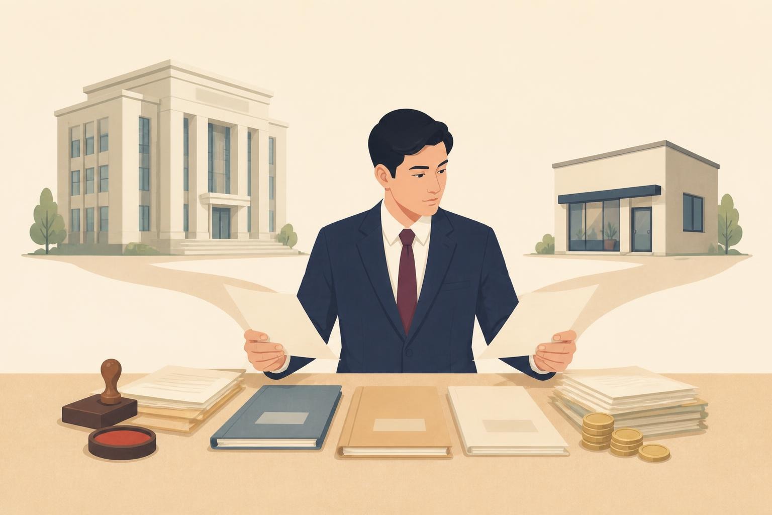 会社設立の費用の内訳と、株式会社と合同会社の違いの比較している経営者