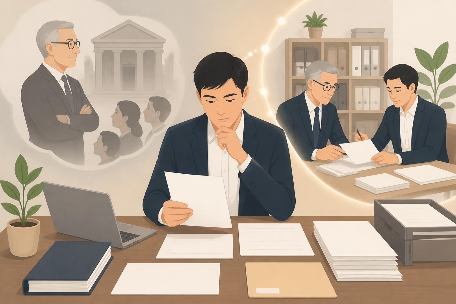 税務署OBの税理士は本当に安全なのか、税務調査対策などメリットを確認している経営者
