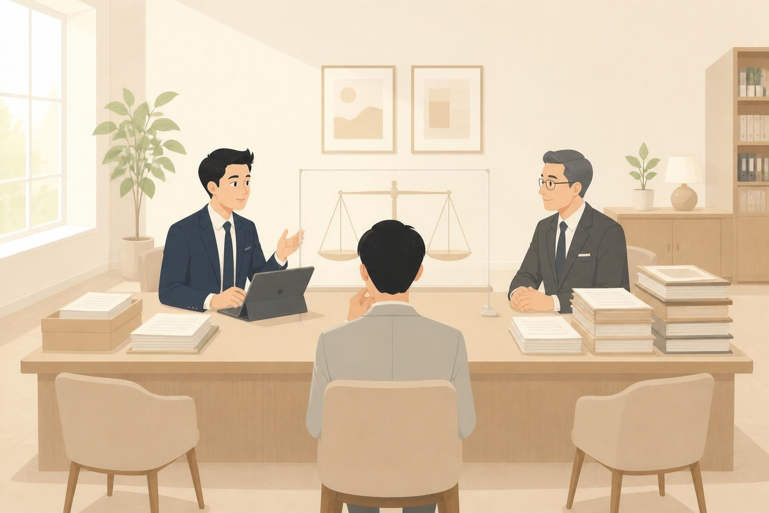 若手税理士とベテラン税理士の違いを吟味している経営者