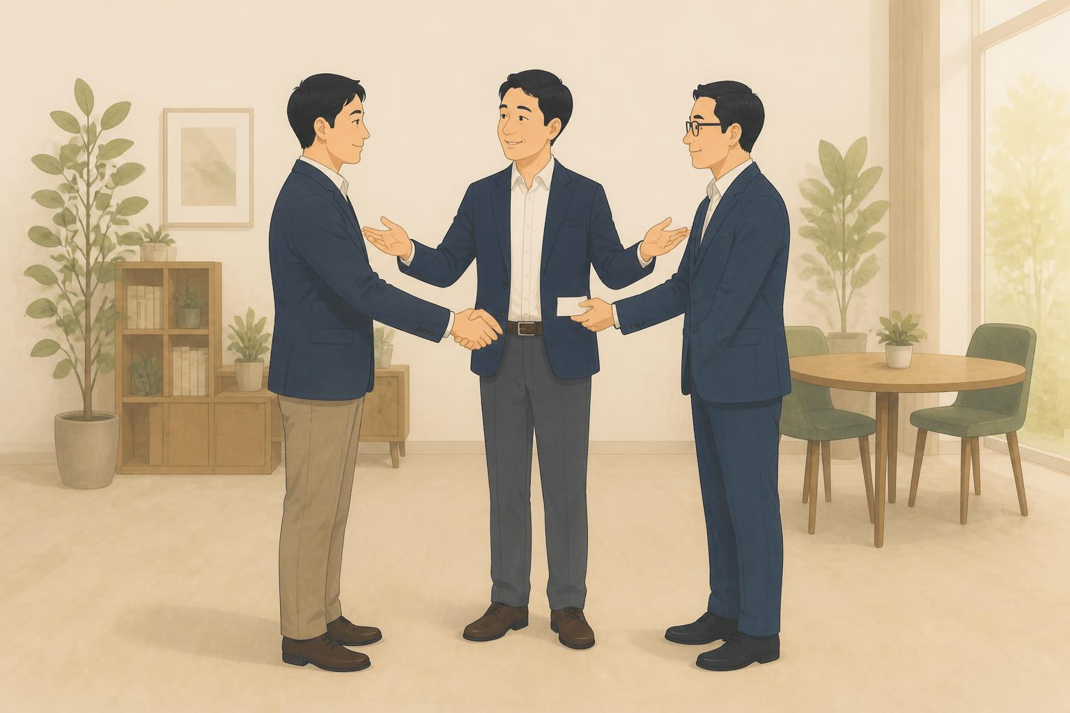 知人の紹介で税理士を探す