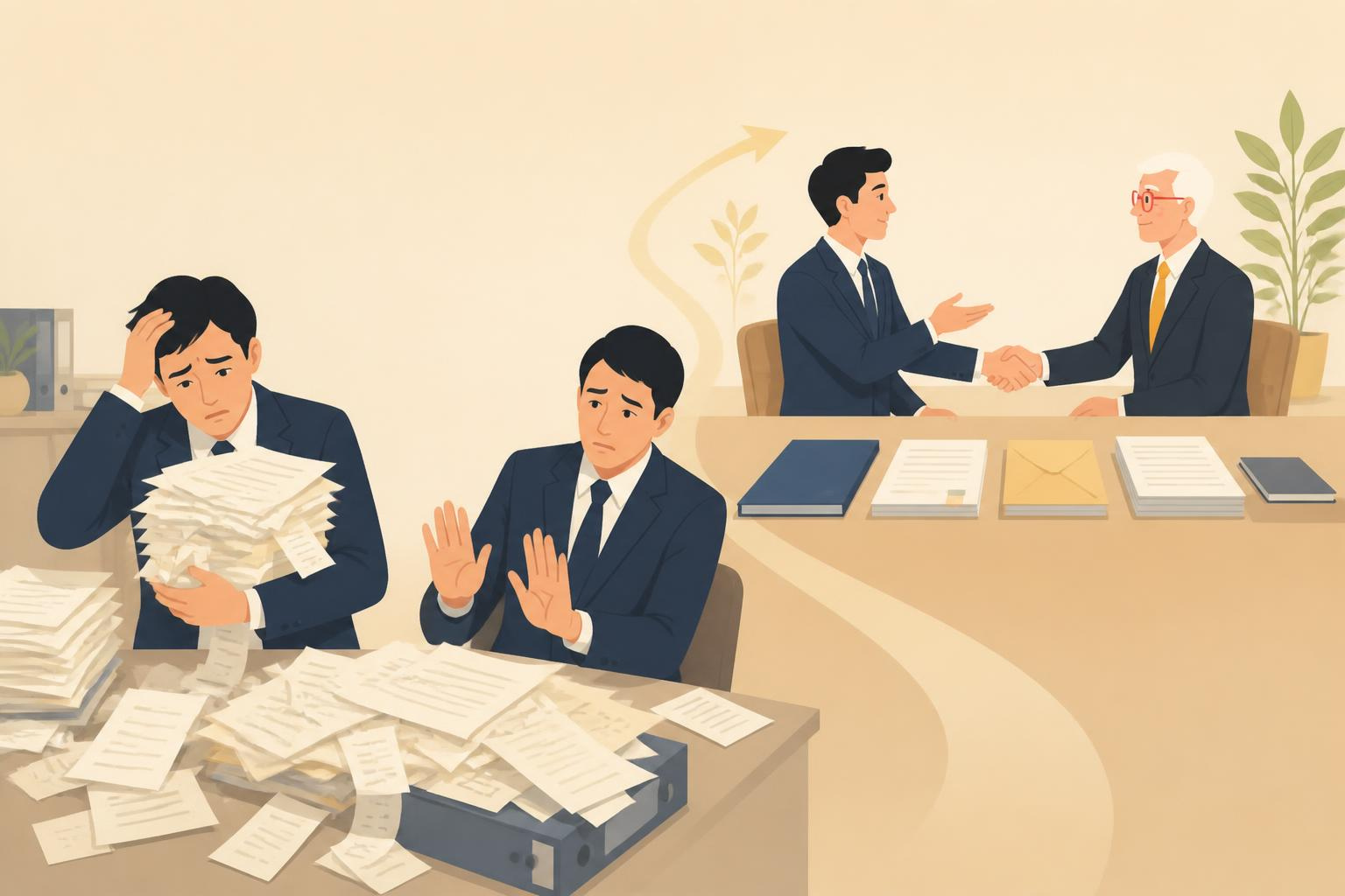 税理士に断られる3月決算の会社とそうでない会社